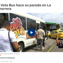 TVN Noticias: Vota Bus en La Chorrera