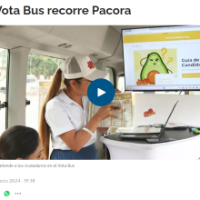 TVN Noticias: El Vota recorre Pacora