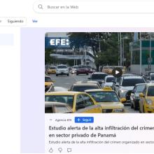 msn.com - Estudio alerta de la alta infiltración del crimen organizado en sector privado de Panamá